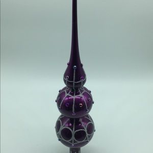 Timeless Memories Waterford Glass Tree Topper